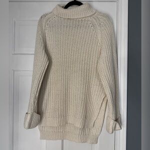 🌸SHEIN Cream Turtleneck Sweater